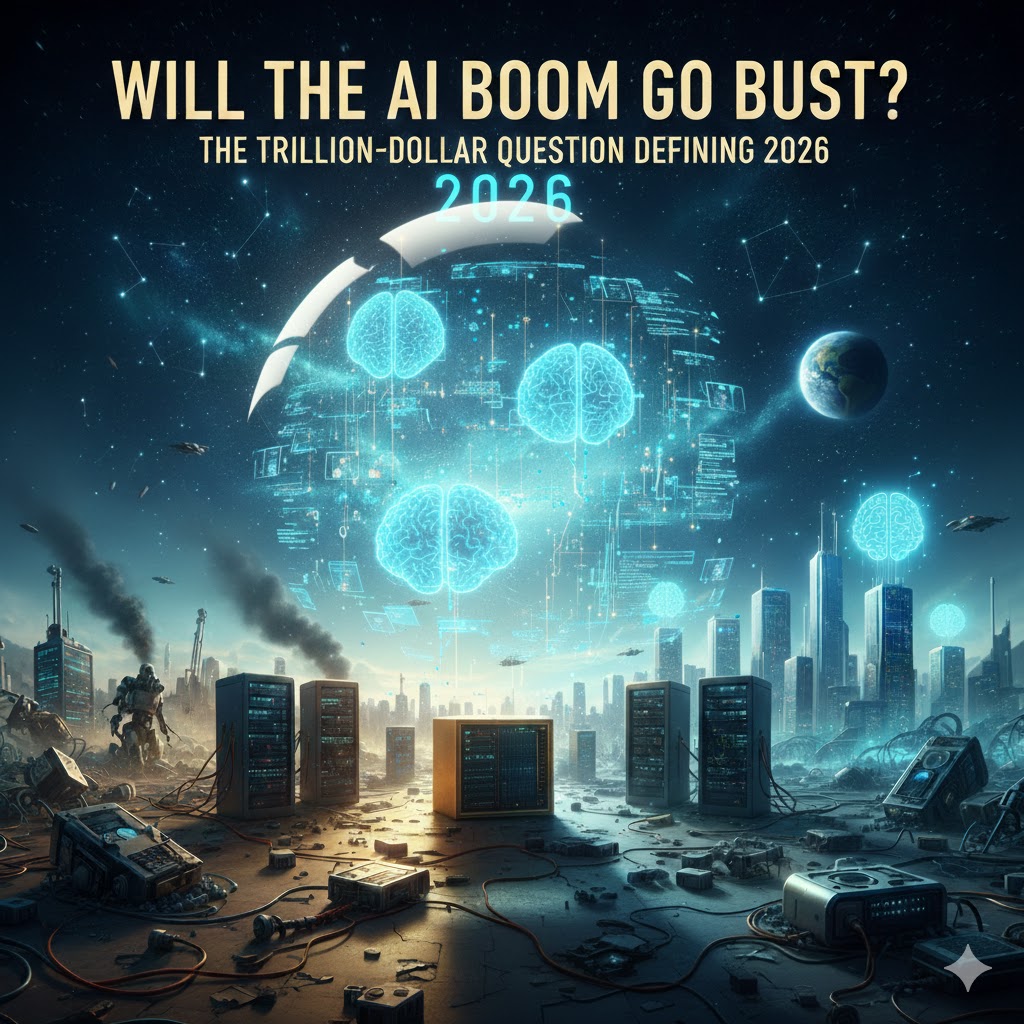 Will the AI Boom Go Bust? The Trillion-Dollar Question Defining 2026